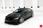 Infiniti Q50S on Vossen Wheels (CV10) 2019 года
